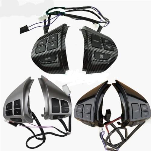 Car -styling buttons FOR Mitsubishi ASX Multi-function Car steering wheel control buttons with cables Free shipping