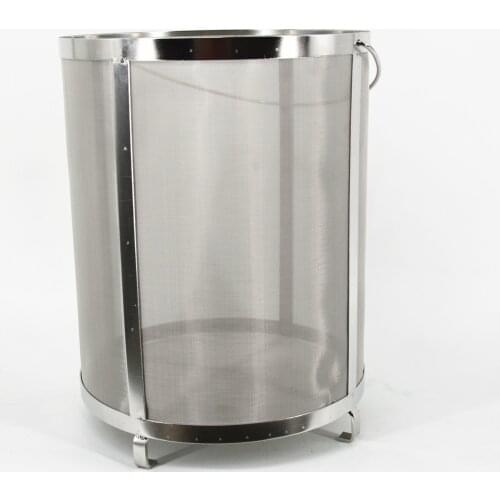 300 Micron Homebrew Beer Basket Stainless Steel Wire Mesh Brewing Filter Grain Basket