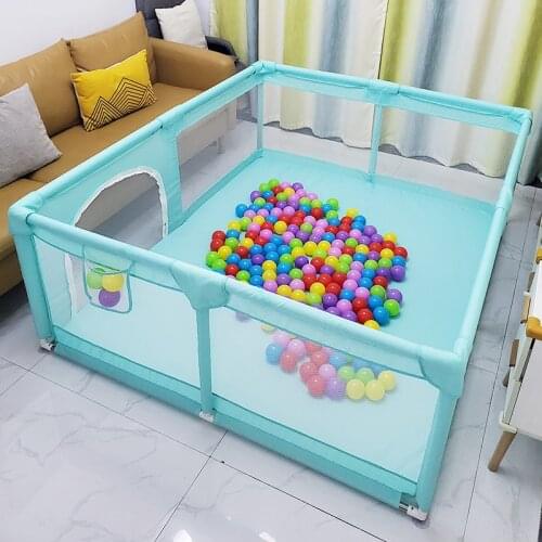 Baby Safety Playpen Baby Play Yard for Childrens Playpen with Foam Protector Kids Ball Pit Fence for Baby Toy Playground Park