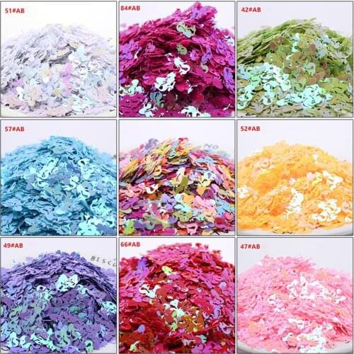 Mermaid Shape PVC Bulk Nails Sequined Nails DIY Sequined Clothing Sewing Supplies Footwear Accessories Party Decoration