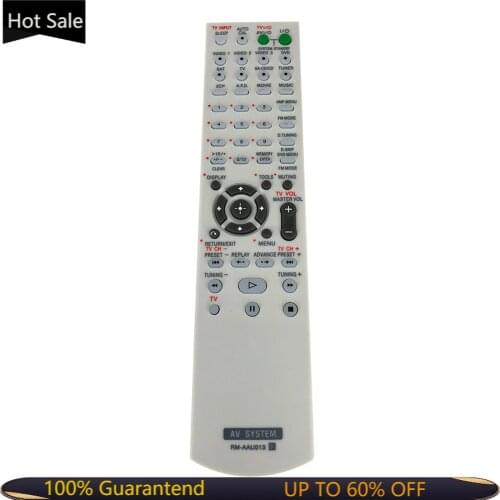 NEW Replacement For Sony RM-AAU013 AV Receiver Remote Control For HT-DDW685 HT-DDW790 E15 STRDG500 STRDH100 STRDH500 STR-K880