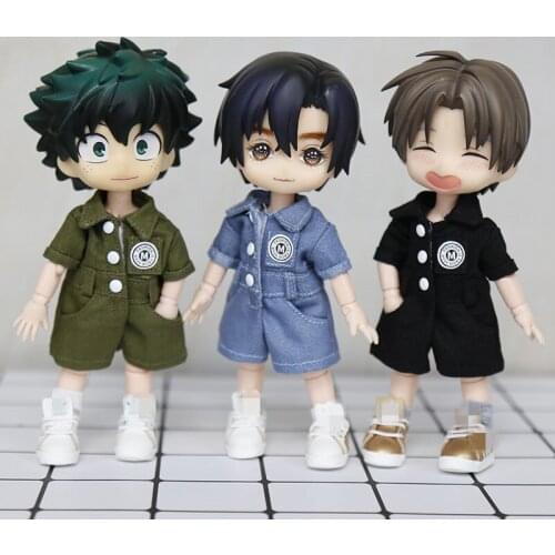 OB11 doll clothes suitable for ob11 ddf body9 molly tooling one-piece pants doll accessories