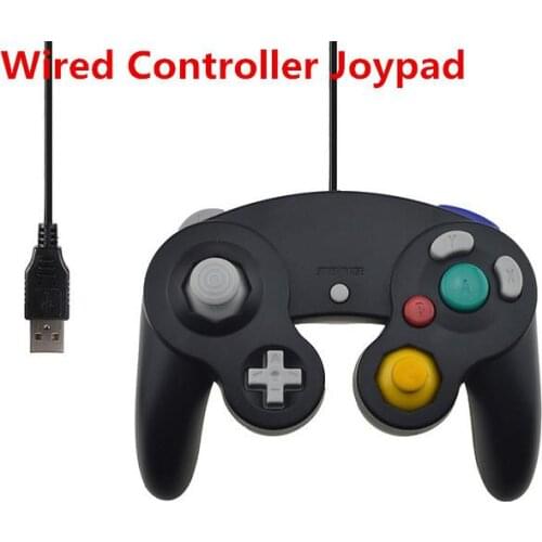 For Gamecube PC USB Wired Controller Joypad Joystick for Nintend Gamepads NGC GC MAC Computer Gamepad