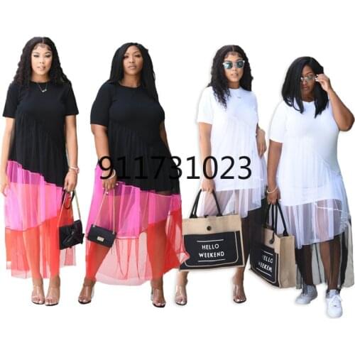 XL-5XL 2021 Summer Sexy Evening Party Dress African Clothes White Black Robe African Dresses for Women African Clothing
