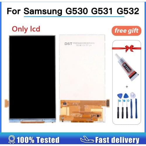 5.0" For Samsung Galaxy Grand Prime LCD SM-G530 G530 G530F G530H SM-G531 G532 G531F G531H Display Touch Screen Digitizer Sensor