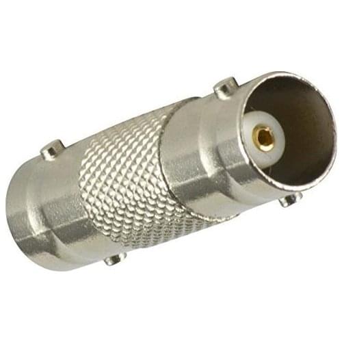 100pcs BNC Female to Female CCTV RG59 Coaxial Cable Coupler Adapter Connector Security