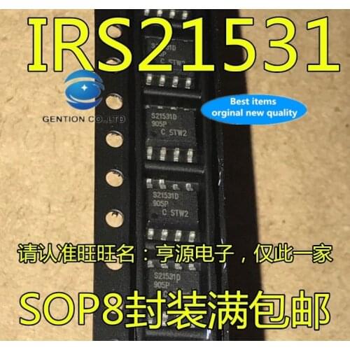 30pcs 100% orginal new real stock IRS21531DSTRPBF IRS21531D S21531D IR21531S SOP8