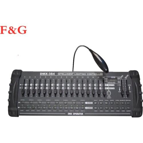 384 canales DMX512 DMX controlador consola DJ Disco equipo DMX consolas de iluminación profesional luces de escenario