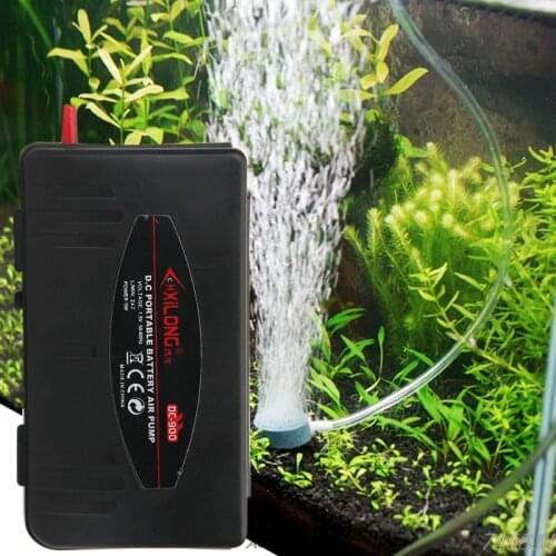 Co2 aquarium Acuarios Portable Battery Operated Aquarium Air Pump Aerator Pump Oxygenator Pump Fish Tank DropShip