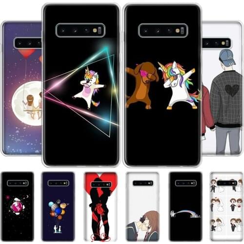 Lover Darling Equation Print Phone Case For Samsung Galaxy S20 S10 S21 Ultra Note 10 20 S9 S8 S7 FE Plus Lite Cover Soft Silicon