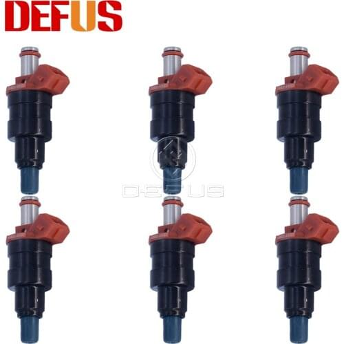 DEFUS 6X OEM 16600-40F01 Bico Fuel Injector Nozzle For Nissan 240SX AXXESS Stanza Maxima 1.6L 2.0L 2.4L 3.0L 1660040F01 New