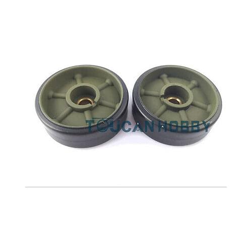 Heng Long 1/16 USA Sherman M4A3 RC Tank Model 3898 Plastic Idlers Wheels TH00453-SMT4