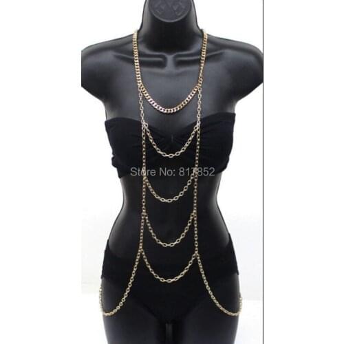 HOT SELLING New Style BY456 Women Chains Longer Chains Jewelry Layers Chains Jewelry 3 Colors