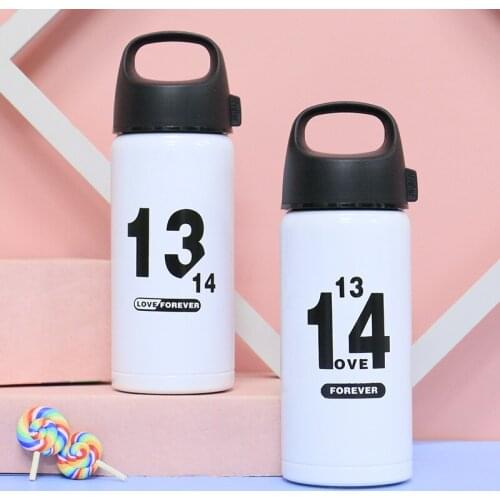 New creative network celebrities fashion men and women 304 stainless steel bullet cover insulation cup car lovers personality
