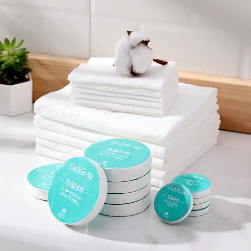 Disposable Compressed Towel Cotton Face Women Travel Thickened Portable Cleansing