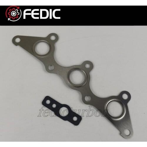 Turbocharger gasket kit GT1238 708837 1600960499 A1600960499 Turbo metal kits for Smart 0.6 MC01 YX 600 cc 55HP 44Kw M160R4 2000
