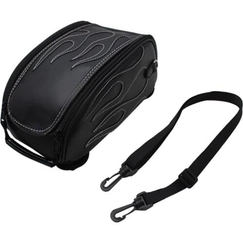 Motorcycle Rear Tank Bag Waterproof Magnetic Motorbike Toolkit Oil Fuel Tank Travel Bag for Honda Yamaha Suzuki