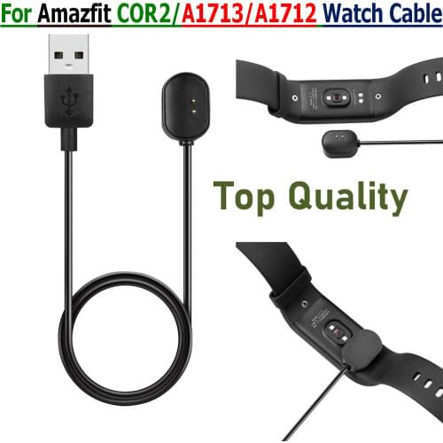 Top Quality Charger Dock USB Cable Line for Xiaomi Huami Amazfit COR2 A1712 Smart Watch adapter Charging for Amazfit COR 2 Cable