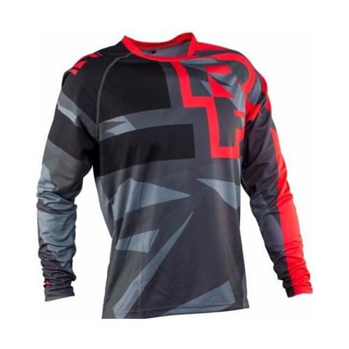 Motocicleta bicicleta de cycling jersey equipo scenso MTB Offroad DH MX locomotora camisa cross cou FXR FXR DH MTB