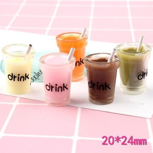 1PCS Mini Resin Lemon Water Cup 1:12 Dollhouse Accessories Cups Toy Mini Decoration Gifts