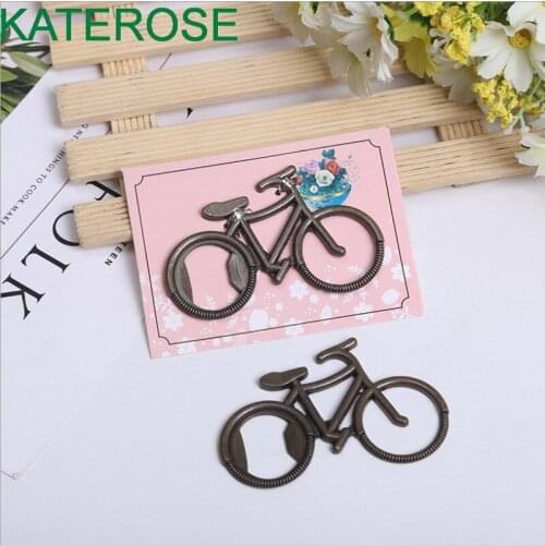 12 PCS Novelty Metal Vintage Bicycle Bottle Opener Bike Beer Opener Gift Present For Cyclist