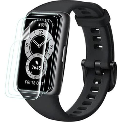 12 Pack) Screen Protector for Huawei Band 6 Screen Protector Not Full Coverage Not Glass Soft HD Clear Film for Honor Band 6