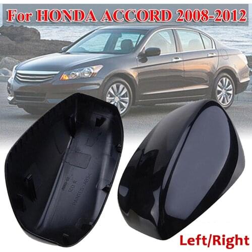 Side Mirror Cover Cap for HONDA ACCORD 2008-2012 RIGHT BLACK 76251TA0A01ZB Cover Trim Sticker Rear View Side Cover