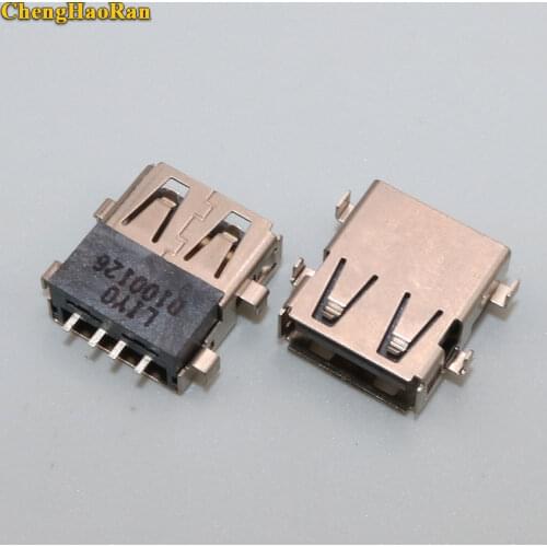 ChengHaoRan 2PCS Laptop 2.0 USB Jack Socket Port Connector For Acer E1-571G 571G 5750 5755 G Z ZG 5252 5551 Data Interface