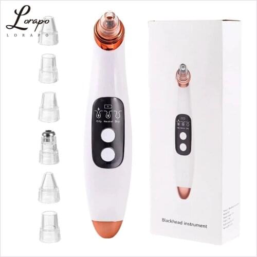 Pore ​​Cleaner Blackheads Remover Facial Acne Electric Vacuum Cleaner Deep Cleansing Microcrystalline Blackhead Vacuum Cleaner