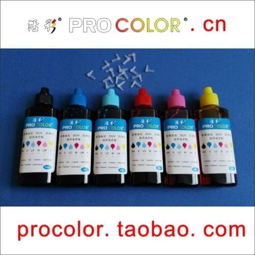 T0851N T0851 dye ink 6 Color photo CISS Refill ink special for EPSON RX610 RX615 RX690 1410 1430W Artisan 635 725 730 835 837