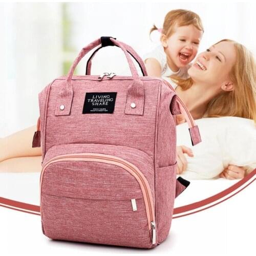 Fashion Travel Mummy Maternity Nappy Bag Large Capacity Nappy Bag Travel Backpack Nursing Bag for Baby Care Womens Fashion Bag