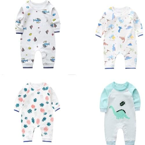 TUONXYE New 0-12M Animal Rabbit Baby Onesies Newborn Footed pajamas roupa de bebes Infant Cotton Jumpsuit Baby Girls Clothes