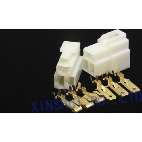 New arrived 3 Pin/Way DJ7031-6.3 Electrical Wire Connectors Plug Male and female Automobile Connectors