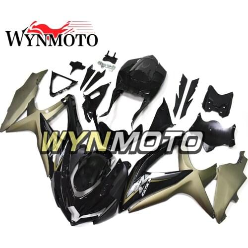 Complete Fairings For GSXR600 750 2008-2010 08 09 10 K8 Injection ABS Plastics Bodywork Brown Black 2008 2009 2010 GSXR600-750