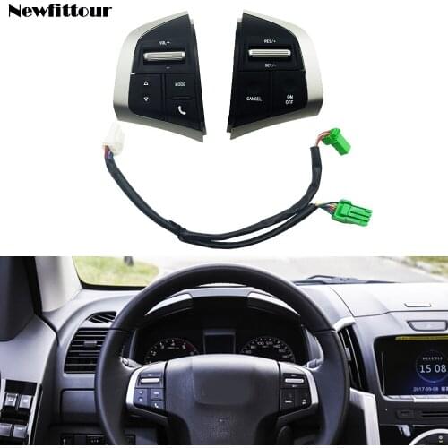 Steering Wheel Cruise Control Switch Audio Volume Button For Isuzu D-Max MUX 2018 Chevy Trailblazer 2019