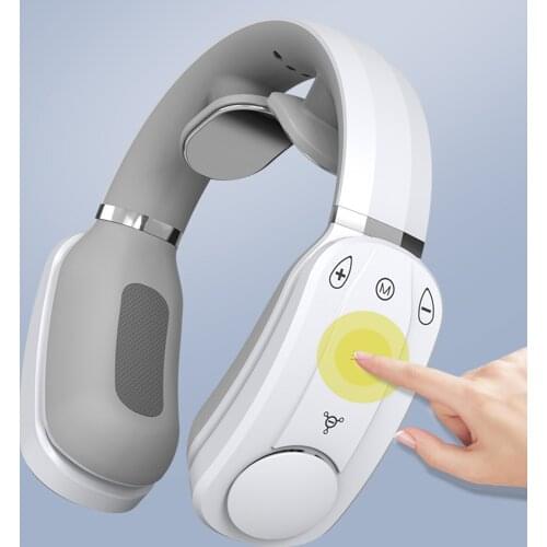 Hanging Neck Fan Cooling Heater Heating Massager Portable Air Purifier