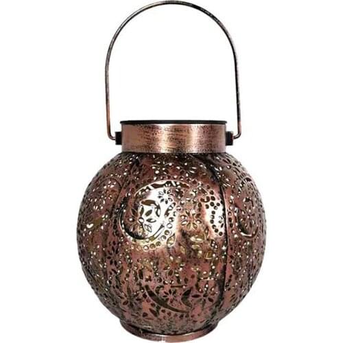 Hanging Solar Powered LED Lights Lantern Outdoor Garden Yard Lamp Decor Lawn Balcony Courtyard Illumination