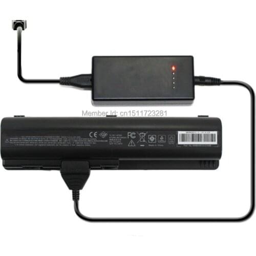 External Laptop Battery Charger for HP Pavilion dv4-4000 dv5-2000 dv6-3000 4000 dv7t-6100 Series