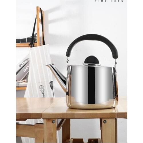 Kettle 304 Stainless Steel Sound Kettle Gas Induction Cooker Universal Teapot Large Capacity Domestic Hot Water Pot