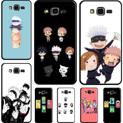 Jujutsu Kaisen Anime Chibi Funny Case For Samsung Galaxy J5 J7 J1 J3 2016 A5 A3 2017 J4 J6 J8 A7 A9 A6 A8 Plus 2018 Cover