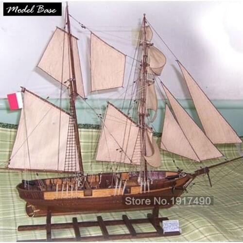 Wooden Ship Models Kits Diy Train Hobby 3d Laser Cut Model Boats Wood Scale Model 1/55 Educational Toy Model Wood Building Kit