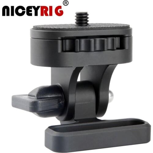 NICEYRIG Monitor Stand EVF Mount 1/4" EVF Viewfinder Support DSLR Camera Monitor Holder Screen Monitor Mount Quick Release Rig
