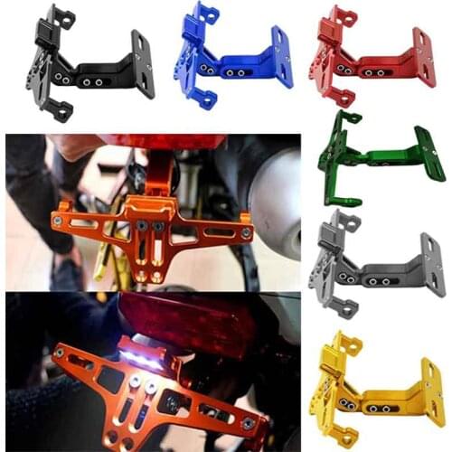 Motorcycle Rear License Plate Mount Holder And Turn Signal Light Multiple Colour For Honda For Kawasaki Z750 Z800 For YAMAHA