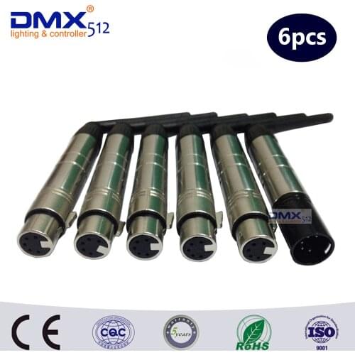 DHL Free Shipping 5pins 2.4G DMX512 DMX Dfi DJ Wireless Receiver and Transmitter for Lighting Control