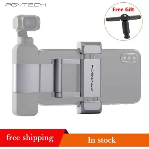 PGYTECH DJI Osmo Pocket Foldable Phone Holder Plus Bracket DJI Osmo Pocket 2 gimbal Accessories