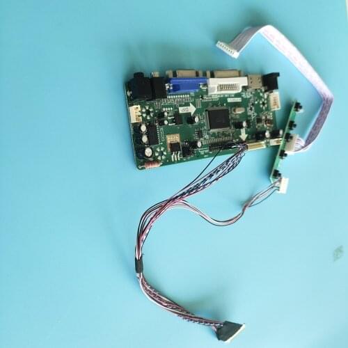 Kit for LP116WH1-TLA1/LP116WH1-TLP1 40pin HDMI+DVI+VGA LCD LED panel Controller Board moitor 11.6" 1366X768 M.NT68676