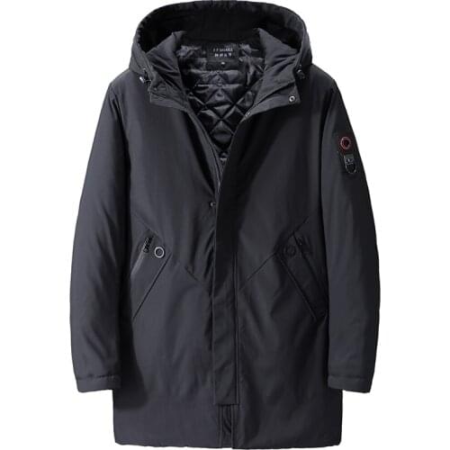 Plus Size 10XL 9XL 8XL 7XL 6XL Black Winter Jacket Men Thick Parkas Casual Jackets Windproof Warm Winter Coat Mens Hooded jacket