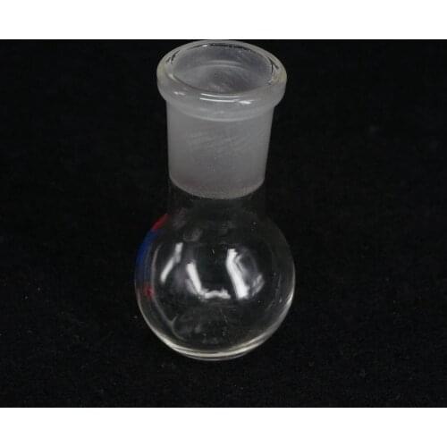 25ml 24/29 Joint One Mouth Short Neck Flat Bottom Flask Boiling Lab Glassware