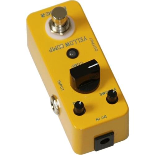 MOOER Yellow Comp Optical Compressor Guitar Effect Pedal Compact Pedal MCS2