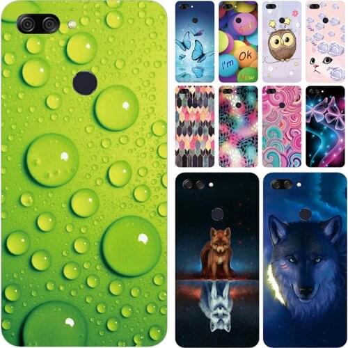 Soft Phone Case for Asus Zenfone Max Plus M1 ZB570TL 5.7" X018D Cases Panda Funda Colorful Flower Silicone TPU Back Cover Shell